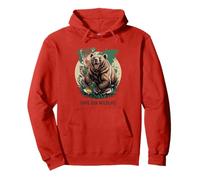 Save Our Wildlife Bear Deer Birds Forest Conservation Pullover Hoodie