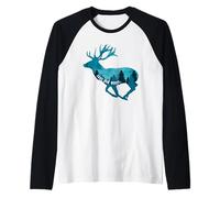 Save Our Woods Environmental Protection Deer Nature Lovers Raglan Baseball Tee