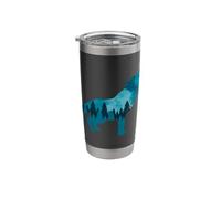 Save Our Woods Environmental Protection Howling Wolf Stainless Steel Insulated Tumbler