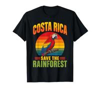 Save Rainforest Tropical Parrot Costa Rica T-Shirt