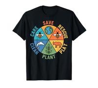 Save Rescue Protect Earth Day Animals Nature Environmentalis T-Shirt