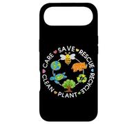 Save Rescue Recycle Clean Crayon Kids Earth Day Boys Girls Case for iPhone Air