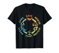 Save Rescue Recycle Plant Care Men Women Earth Day T-Shirt