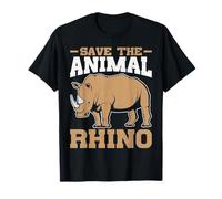 Save The Animal Rhino T-Shirt