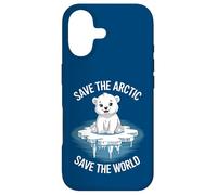 Save the Arctic, Save the World Climate Change Earth Day Case for iPhone 17