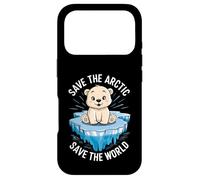 Save the Arctic, Save the World Climate Change Earth Day Case for iPhone 17 Pro