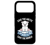 Save the Arctic, Save the World Climate Change Earth Day Case for iPhone 17 Pro Max