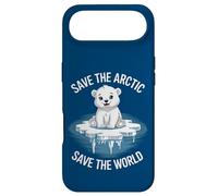 Save the Arctic, Save the World Climate Change Earth Day Case for iPhone Air