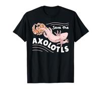 Save The Axolotls Cute Axolotl Protect The Axolotls T-Shirt