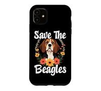 Save The Beagles Beagle Rescue Adoption Support Case for iPhone 11