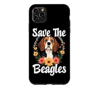 Save The Beagles Beagle Rescue Adoption Support Case for iPhone 11 Pro Max