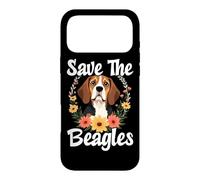 Save The Beagles Beagle Rescue Adoption Support Case for iPhone 17 Pro Max
