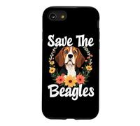 Save The Beagles Beagle Rescue Adoption Support Case for iPhone SE (2020) / 7/8