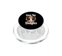 Save The Beagles Beagle Rescue Adoption Support PopSockets PopGrip for MagSafe