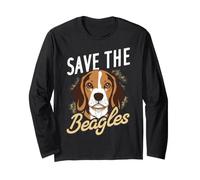 Save THE Beagles - Cute Dog Lover Gift Long Sleeve T-Shirt