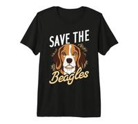 Save THE Beagles - Cute Dog Lover Gift Premium T-Shirt