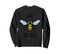 Save The Bees Bumblebee Pollinator Conservation Activist Sweatshirt