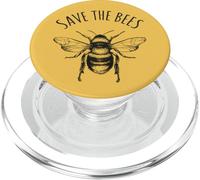 Save the Bees Day of Earth Save Our Planet PopSockets PopGrip for MagSafe