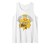 Save The Bees Earth Day Environmental Climate Change Tank Top