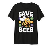 Save The Bees Earth Day Save Our Planet Environmental Premium T-Shirt