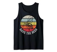 Save The Bees - Flowers, Bee Hives, Earth Day, World Peace Tank Top
