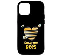 Save the Bees Heart Apiary Bee Beekeeper Earth Day Men Women Case for iPhone 12/12 Pro