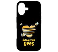 Save the Bees Heart Apiary Bee Beekeeper Earth Day Men Women Case for iPhone 17