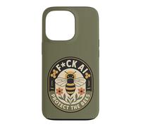 Save The Bees Protest Humor Vintage Beekeeper Case for iPhone 13 Pro