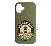 Save The Bees Protest Humor Vintage Beekeeper Case for iPhone 16 Plus