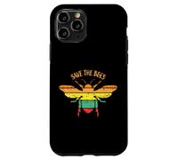 Save the Bees Retro Vintage Distressed Design Case for iPhone 11 Pro