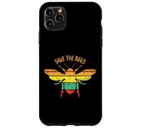 Save the Bees Retro Vintage Distressed Design Case for iPhone 11 Pro Max