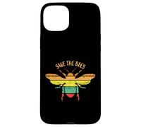 Save the Bees Retro Vintage Distressed Design Case for iPhone 15 Plus