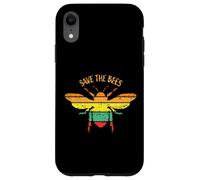 Save the Bees Retro Vintage Distressed Design Case for iPhone XR
