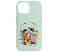 Save the bees, save the world. Bee-Themed Case for iPhone 14