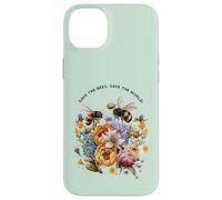 Save the bees, save the world. Bee-Themed Case for iPhone 14 Plus