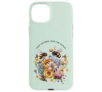 Save the bees, save the world. Bee-Themed Case for iPhone 15 Plus