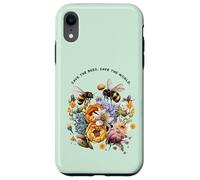 Save the bees, save the world. Bee-Themed Case for iPhone XR