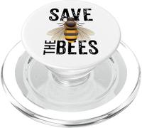 Save The Bees, Save The World, Earth Day, Earth Environment PopSockets PopGrip for MagSafe