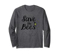 Save The Bees Shirt - Save The Bees T Shirt - Bee Shirt Long Sleeve T-Shirt