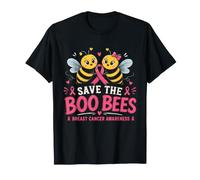 Save The Boo Bees Breast Cancer Awareness Bee Support T-Shirt
