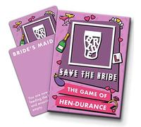 Save The Bride: Hen Party Game! A Hilarious Drinking Game To Test Your Hendurance! Great Bachelorette Party Idea, Predrinks Hen Do Card Game