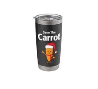 Save The Christmas Carrot Stainless Steel Insulated Tumbler