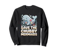 Save The Chubby Manatee Mermaids Lover Sweatshirt