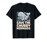 Save The Chubby Manatee Mermaids Lover T-Shirt