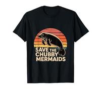 Save The Chubby Manatee Mermaids T-Shirt