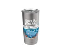 Save The Chubby Sea Cow Mermaids Manatee Lover Stainless Steel Insulated Tumbler