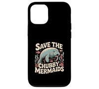 Save The Chubby See Cow Manatee Ocean Wildlife Case for iPhone 12/12 Pro