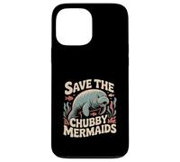 Save The Chubby See Cow Manatee Ocean Wildlife Case for iPhone 13 Pro Max