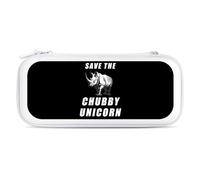 Save The Chubby Unicorn Carry Case for Switch Carrying Cover Storage Bag Protective Accessories Travel White-Style
