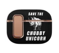 SAVE THE CHUBBY UNICORN Headphone Case Compatible with Airpod Pro 2 Protective Cover Cute Hard Case